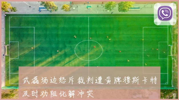 武磊场边怒斥裁判遭黄牌穆斯卡特及时劝阻化解冲突